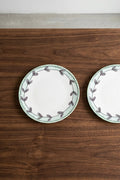 Midnight Flowers - Lot De 2 Assiettes - S - Porcelaine Bone China - Blossom Milk