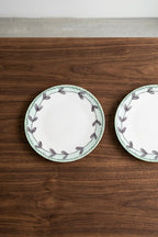 Midnight Flowers - Lot De 2 Assiettes - S - Porcelaine Bone China - Blossom Milk
