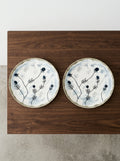 Midnight Flowers - Lot De 2 Assiettes - L - Porcelaine Bone China - Mirtillo Tea