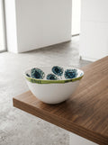 Midnight Flowers - Bol De Service - M - Porcelaine Bone China - Anemone Vaniglia