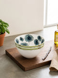 Midnight Flowers - Lot De 2 Bols - M - Porcelaine Bone China - Anemone Vaniglia