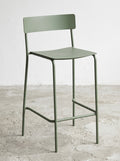 August - Tabouret De Bar - Aluminium - Vert