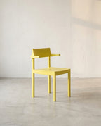 Silent - Chaise À Accoudoirs - Frêne - Sun