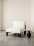 Bea Mombaers - Banc 1 Place + Coussin D'extérieur - Aluminium Et Tissu D'ameublement - Blanc
