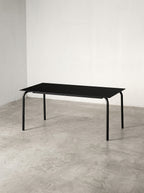 August - Table - L - Aluminium - Noir