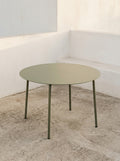 August - Table Ronde - L - Aluminium - Vert
