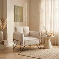 Vintex - Fauteuil - Microfibre - Beige