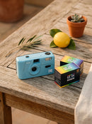 Appareil Photo Argentique - M35 - Bleu - 2 Pellicules Couleur Offertes - Kodak