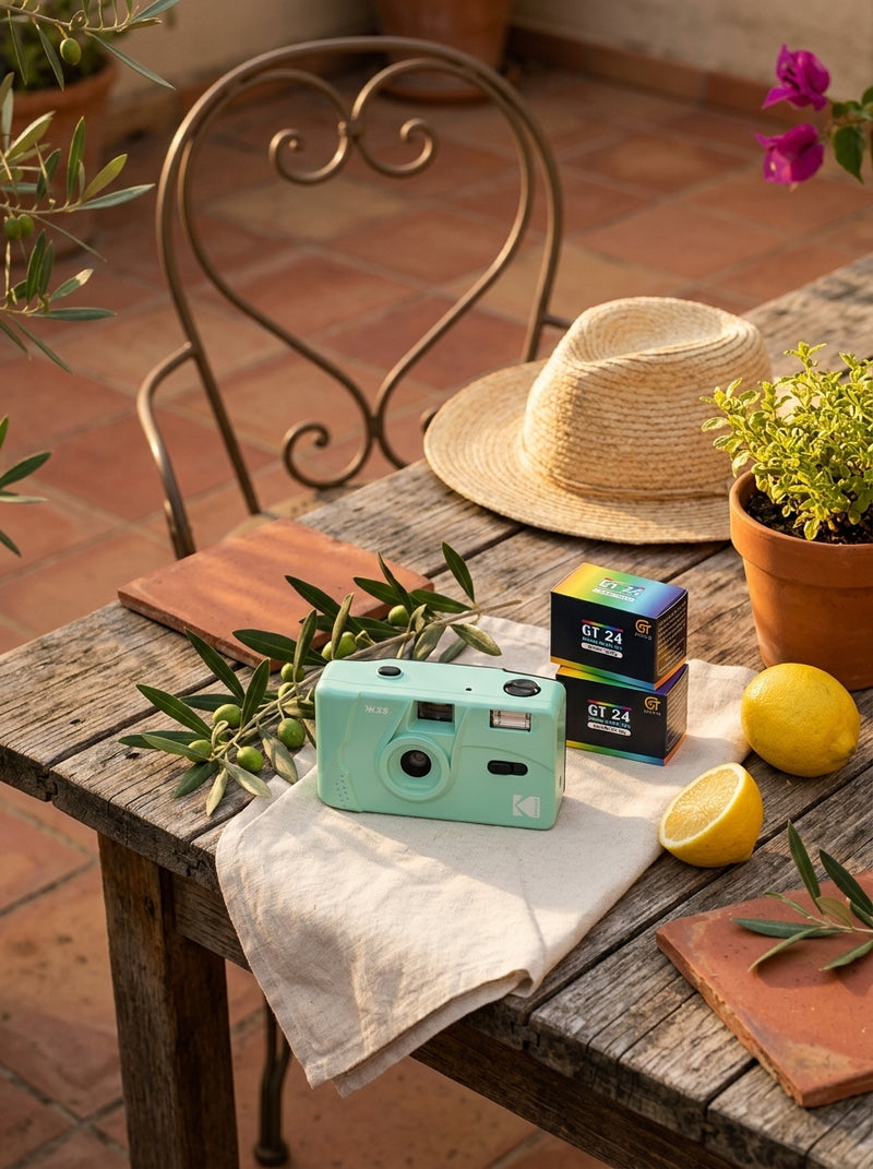 Film Camera - M35 - Mint - 2 Free Color Films - Kodak