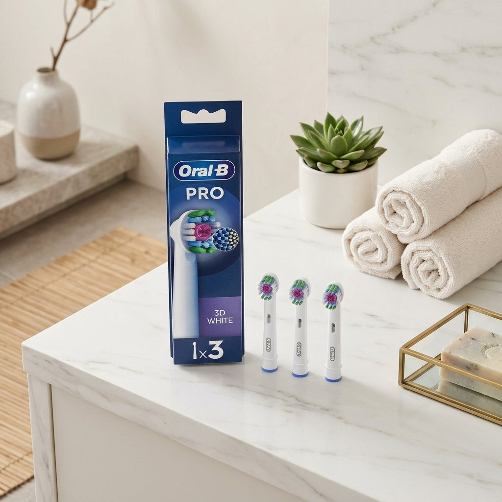 Oral-B Pro 3D White - 3 Brush Heads