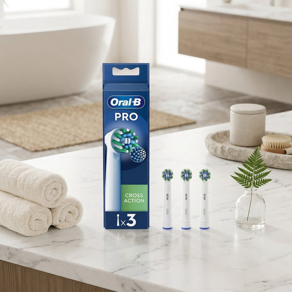 Oral-B Pro Cross Action - 3 Cabezales