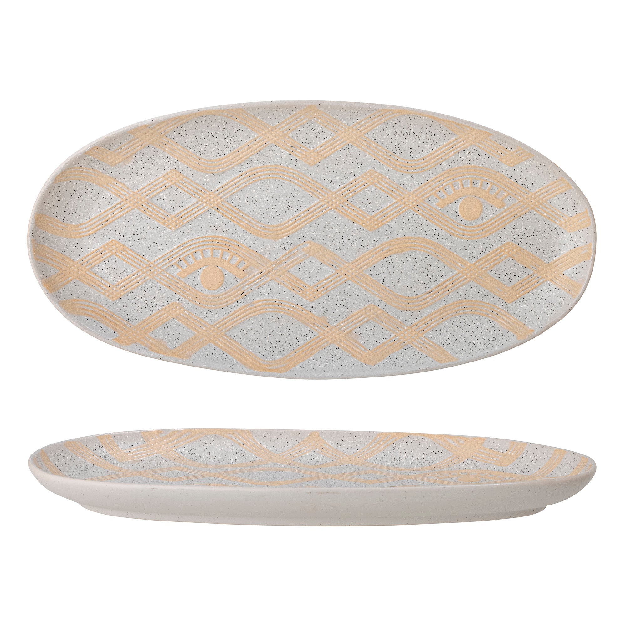 Newa - Set of 6 Trays - Natural - Stoneware