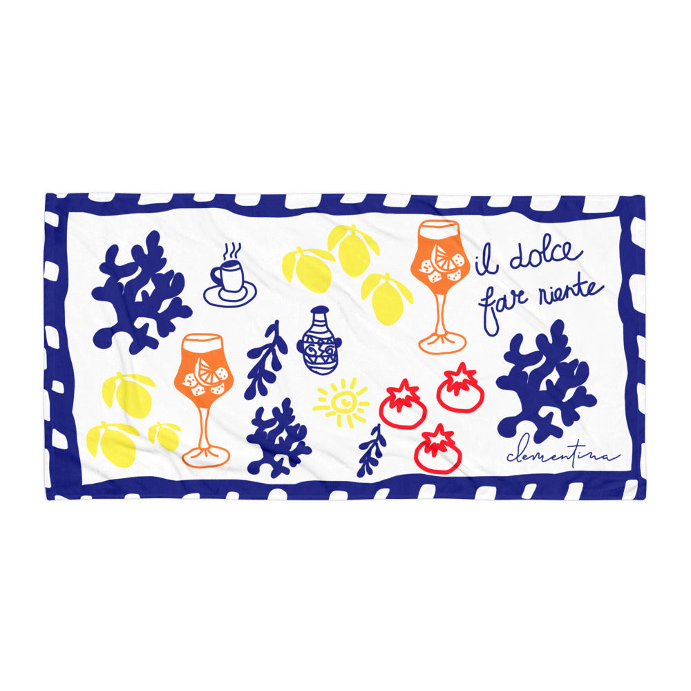 Serviette De Plage Dolce Far Niente