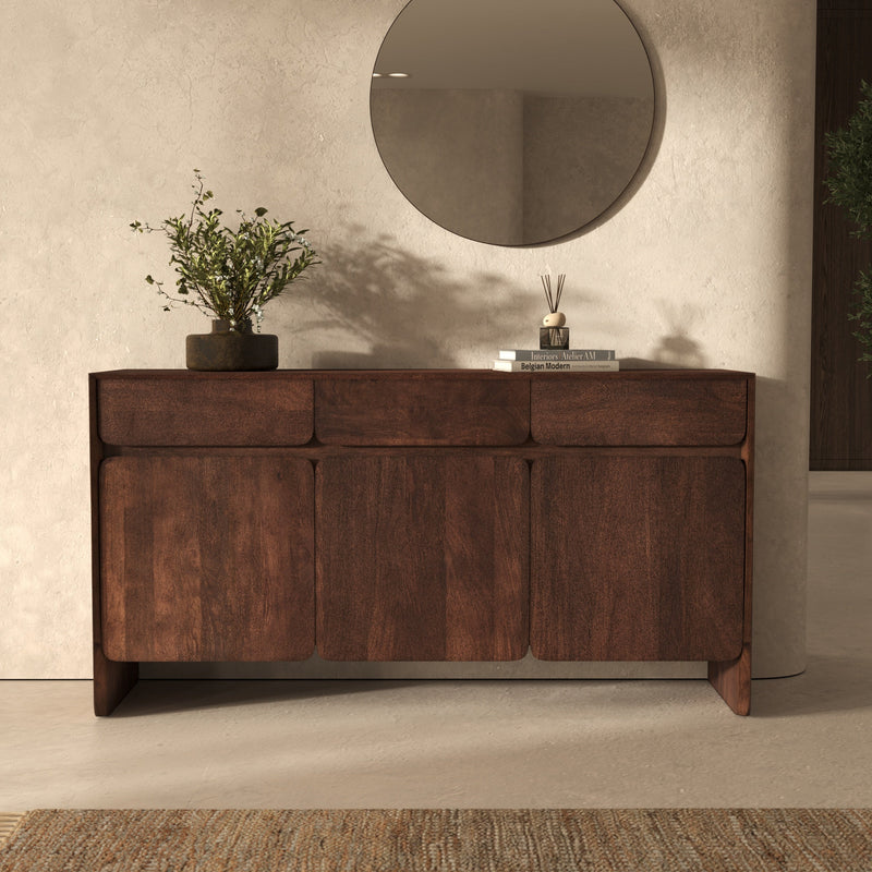 Buffet Achille en bois de manguier