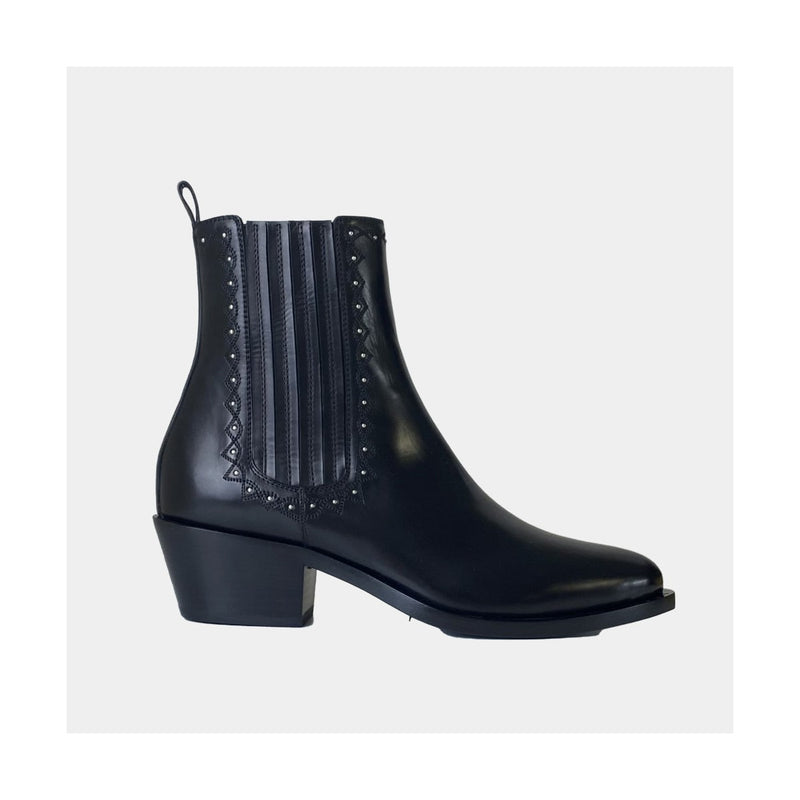 Boots Sartore Sucre-Sr4418 - Cuir Noir