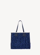 Lancel - Cabas Summer Tote L - Bleu Petrole - Femme