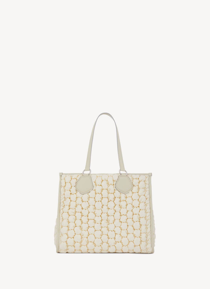 Lancel - Cabas Summer Tote L - Creme - Femme