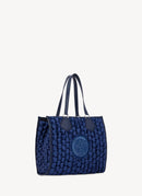 Lancel - Cabas Summer Tote L - Bleu Petrole - Femme