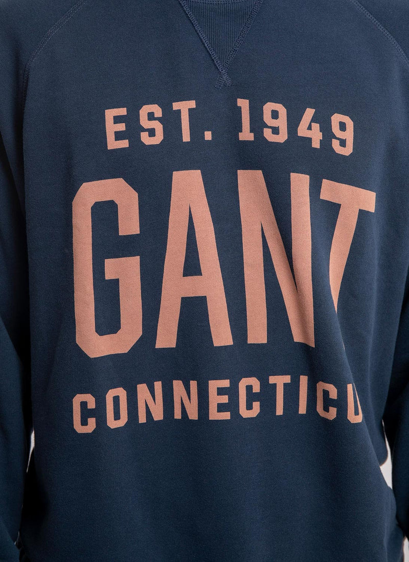 Gant - Sweat Summer Graphic - Insignia Blue - Homme