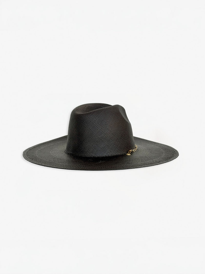 Chapeau Paille Sunny - Black