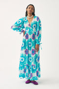 Robe Longue Suny - Bleu