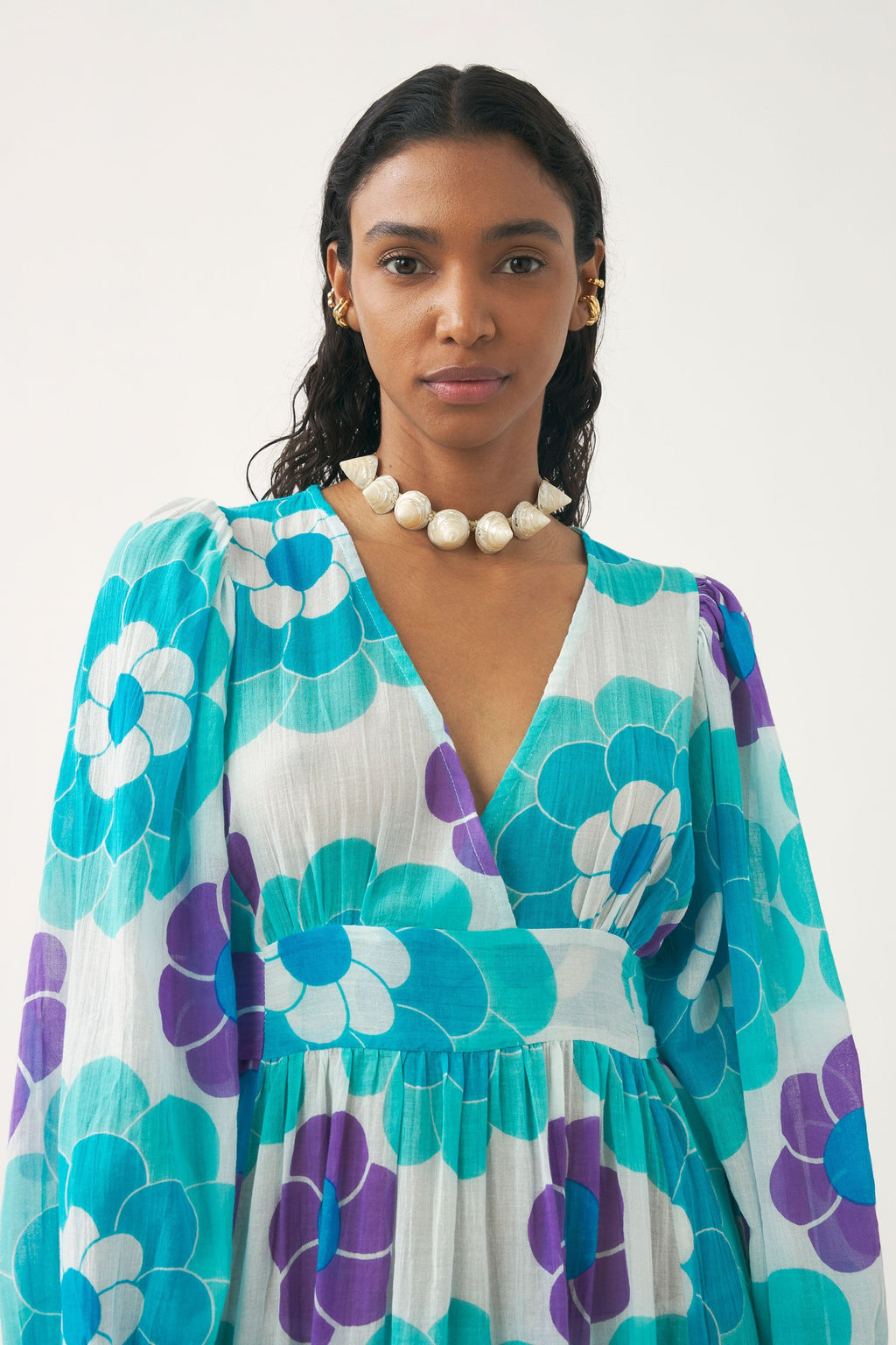 Robe Longue Suny - Bleu