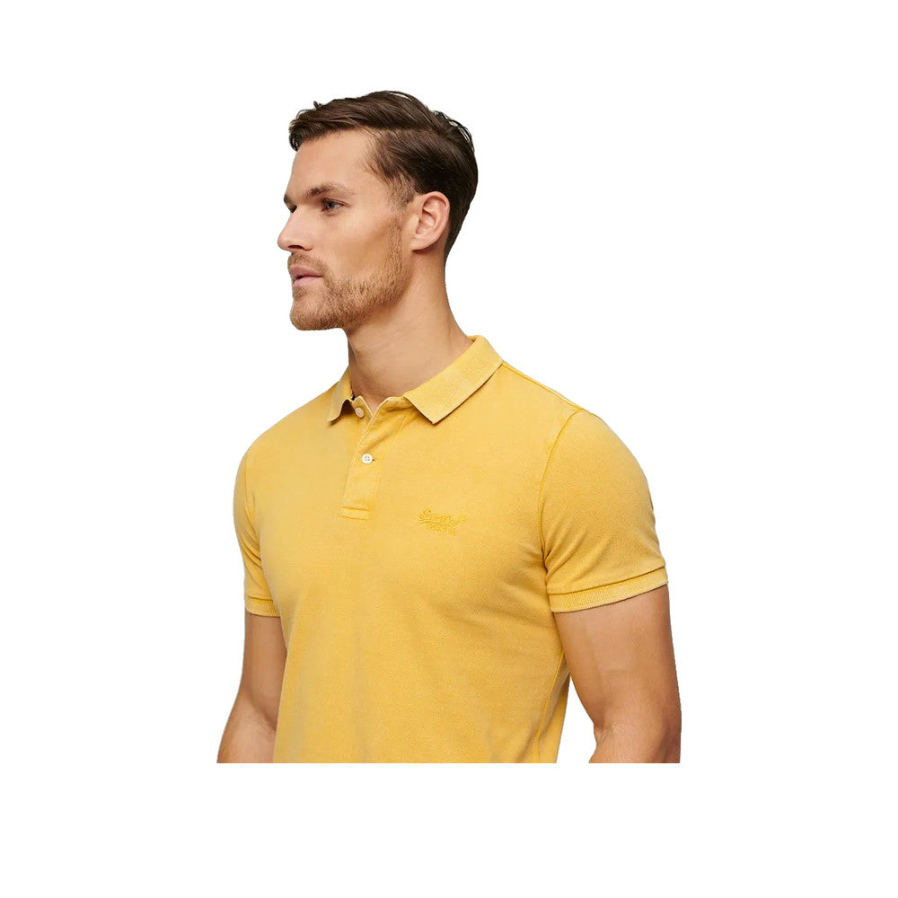 Superdry Vint Destroy - Polo til mænd Gul