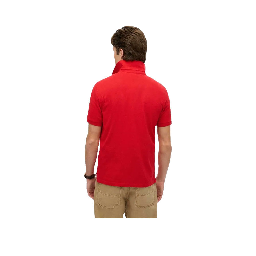 Superdry City Pique - Polo Homme Rouge