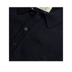 Superdry Knitted Texture - Herenpolo Blauw
