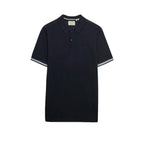 Superdry Knitted Texture - Herenpolo Blauw