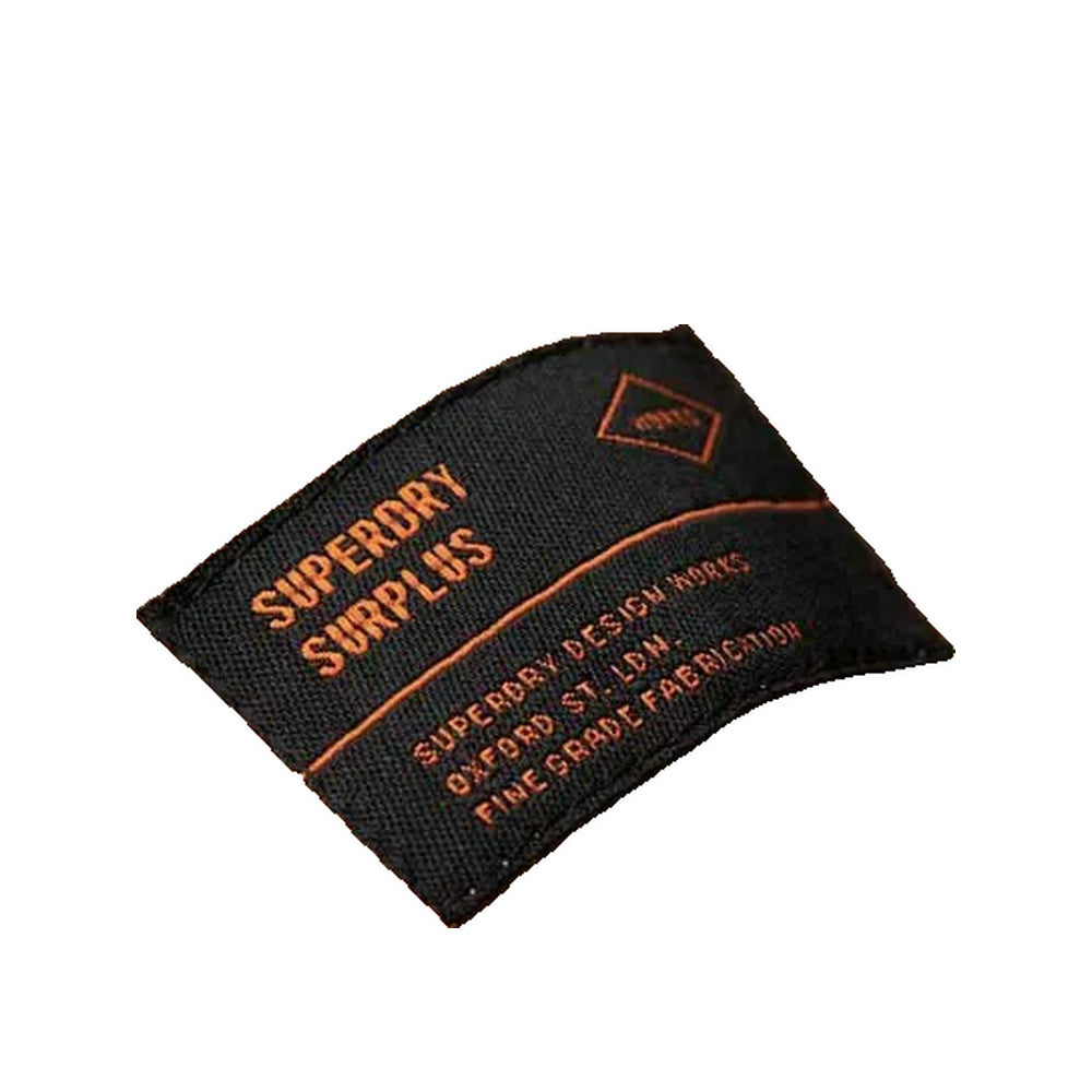 Superdry Borg Lined Hooded Sweatshirt - Męska bluza z kapturem brązowa