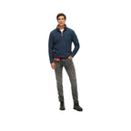Superdry Essential Logo Henley - Sweatshirt til mænd Blå
