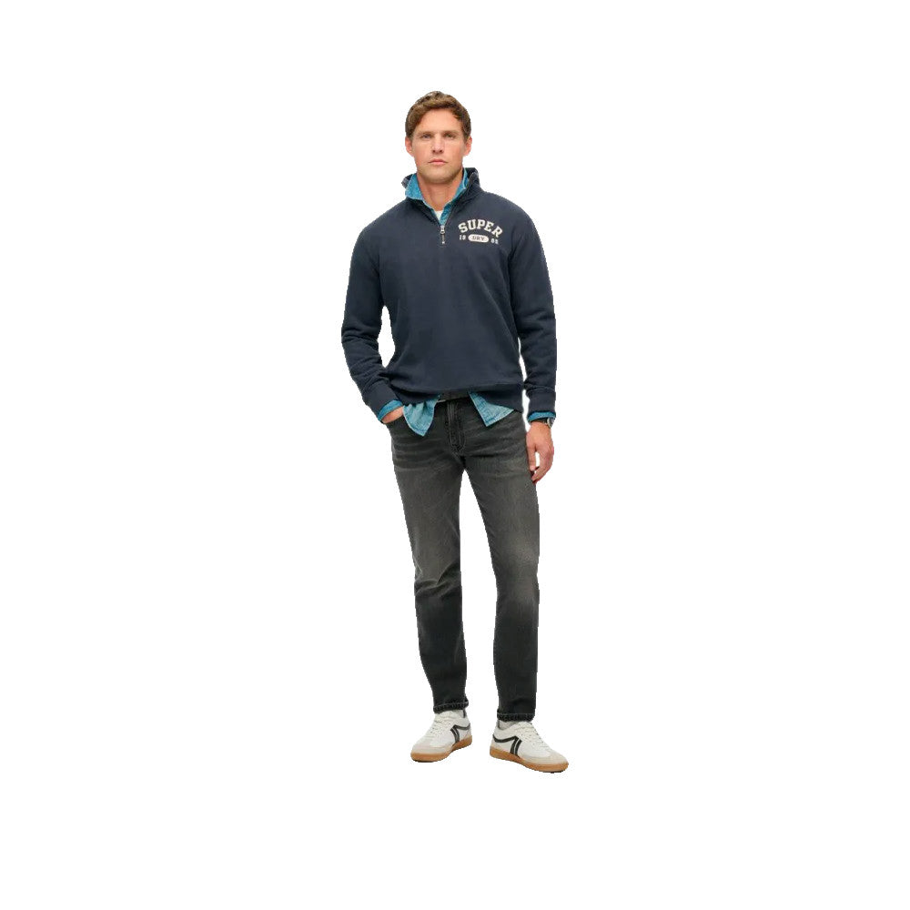 Superdry Athletic Essentials - Men's Blue Sweatshirt