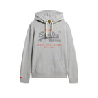 Superdry Vl Heritage – Męska bluza z kapturem szara