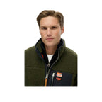 Superdry Vintage – Fleecejacke für Herren Grün