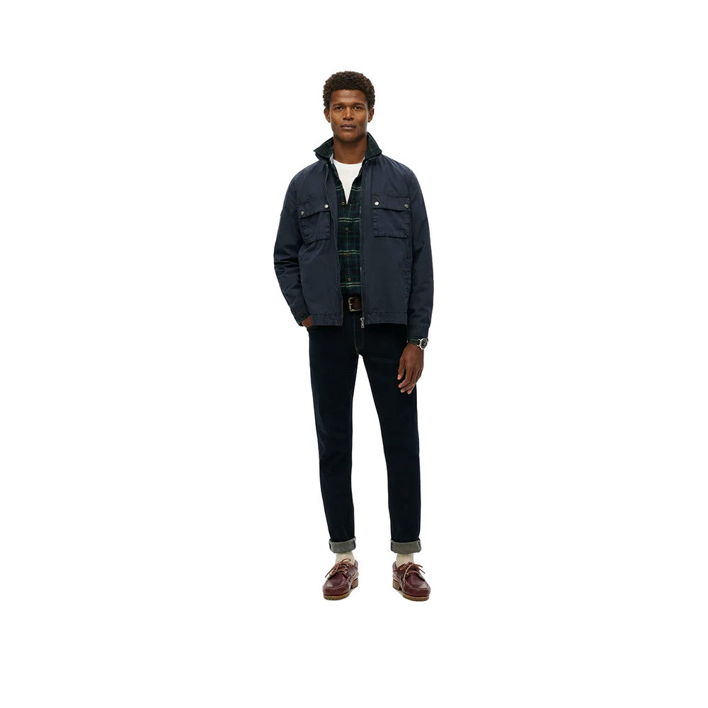 Superdry Essentials - Herrejakke Marineblå