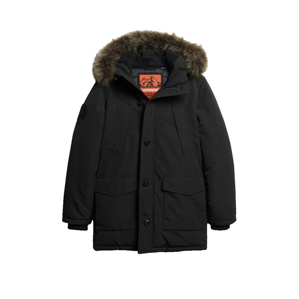 Superdry Everest - Men's Parka Black