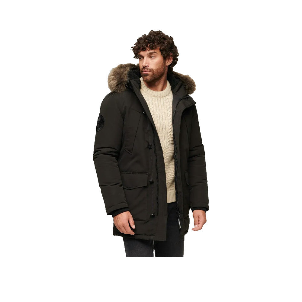 Superdry Everest - Men's Parka Black