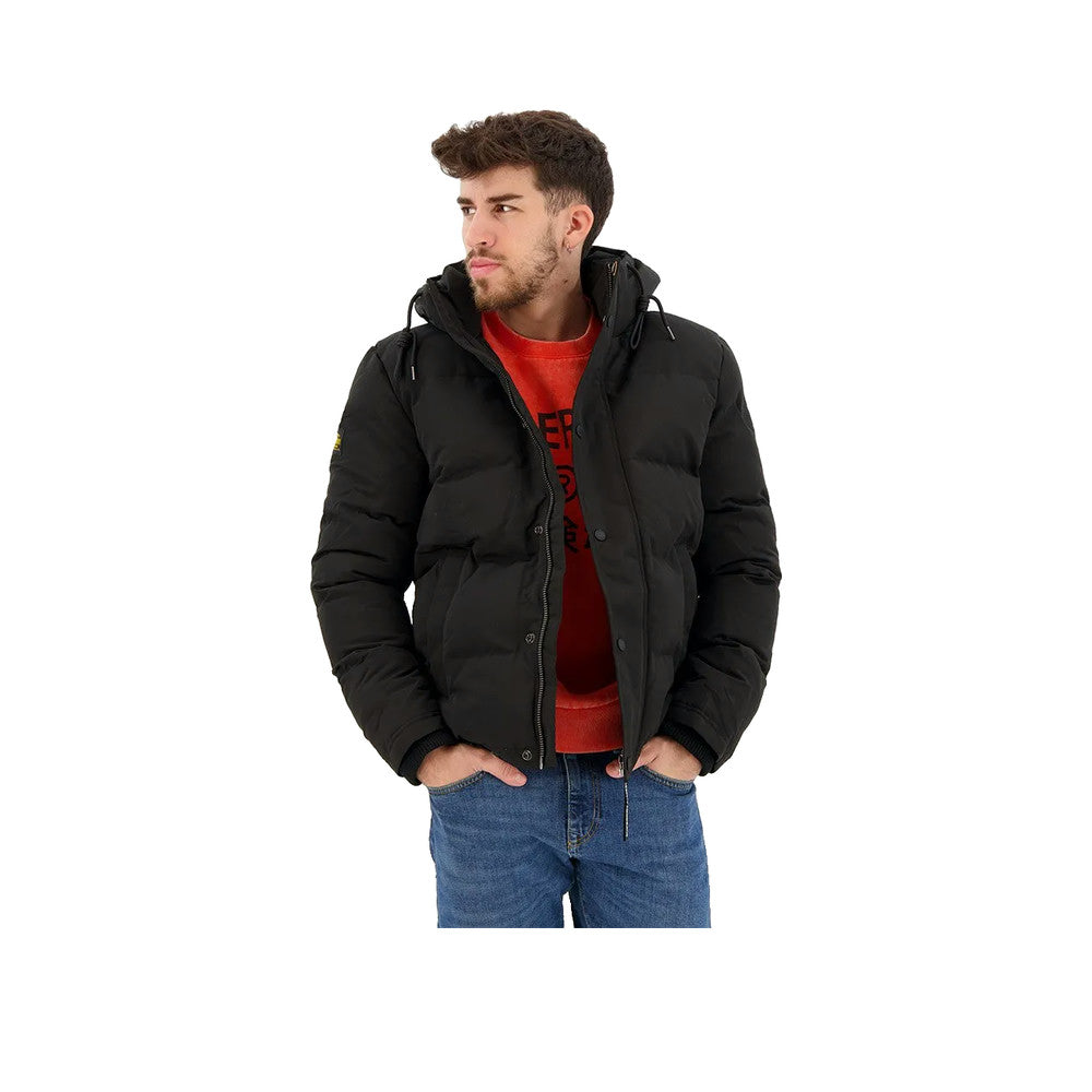 Superdry Everest Short Hooded - Veste Homme Noir