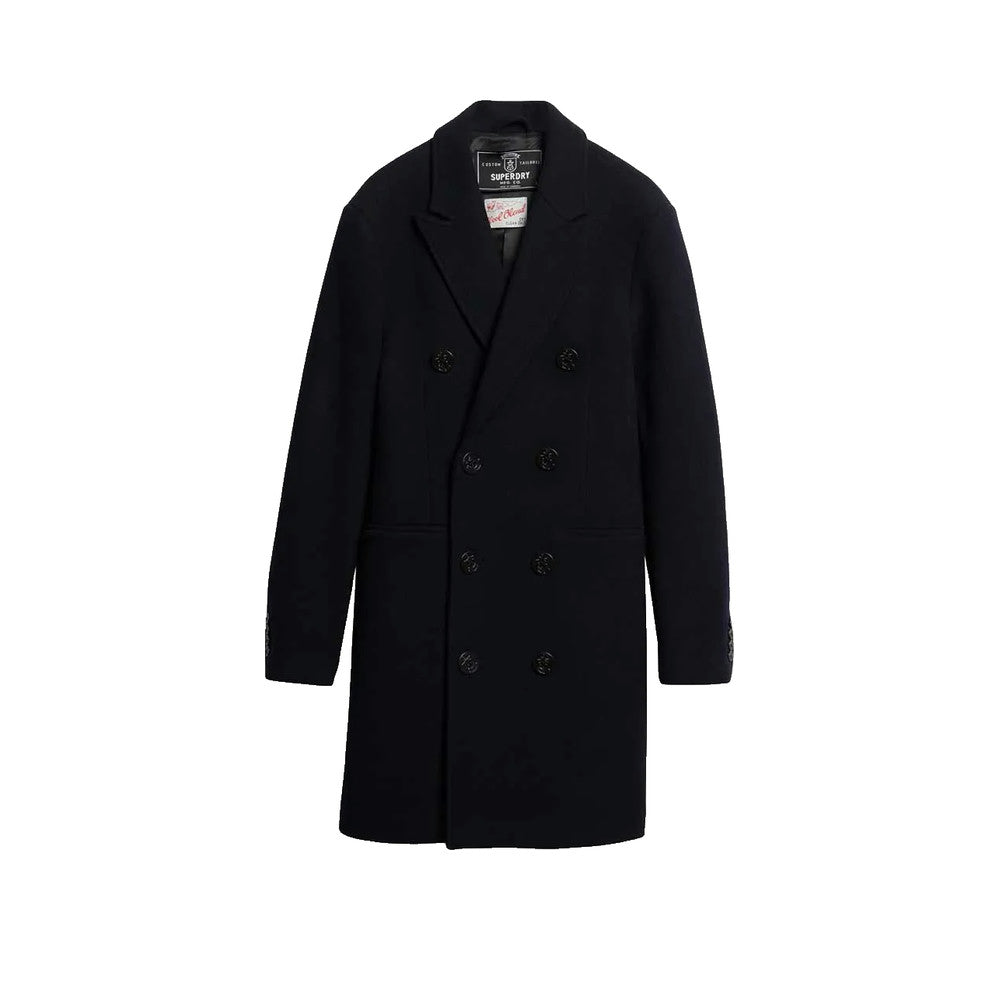 Superdry Merchant Store - Manteau Homme Bleu Marine