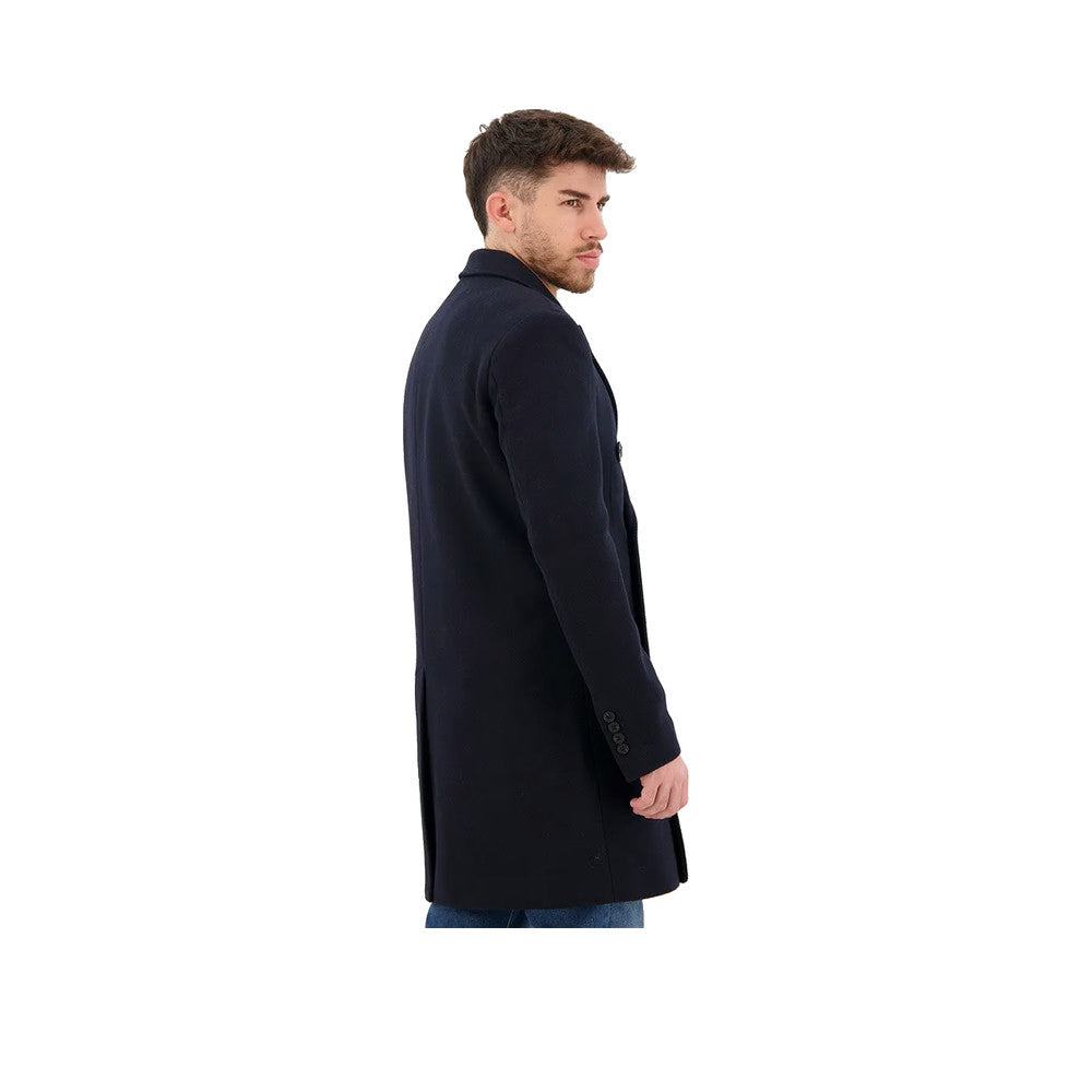 Superdry Merchant Store - Manteau Homme Bleu Marine