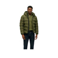 Superdry Hooded Sports Puffer - Veste Matelassée Homme Kaki