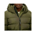 Superdry Hooded Sports Puffer - Veste Matelassée Homme Kaki