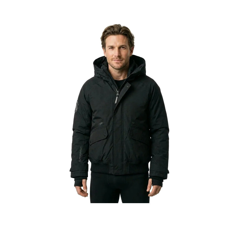 Superdry City Padded Bomber - Veste Bomber Homme Noir