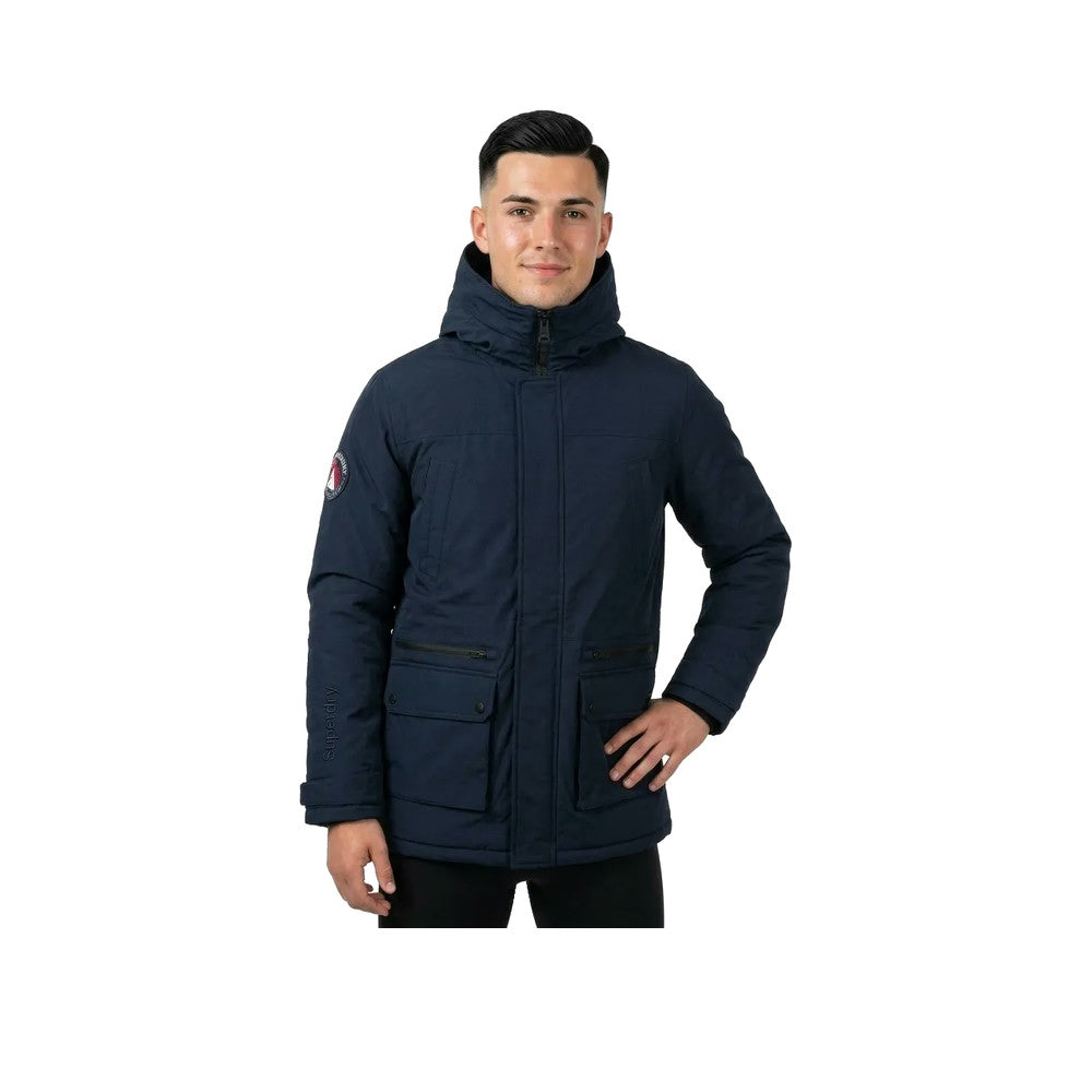 Superdry City Padded Parka Homme Bleu