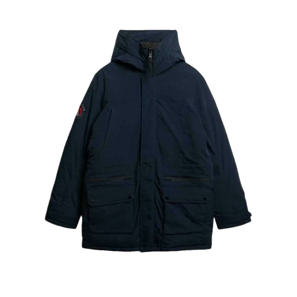 Superdry City Padded Parka Homme Bleu