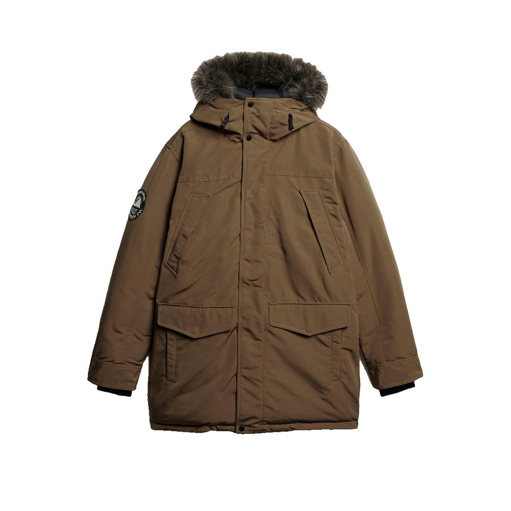 Superdry Everest - Men's Parka Brown