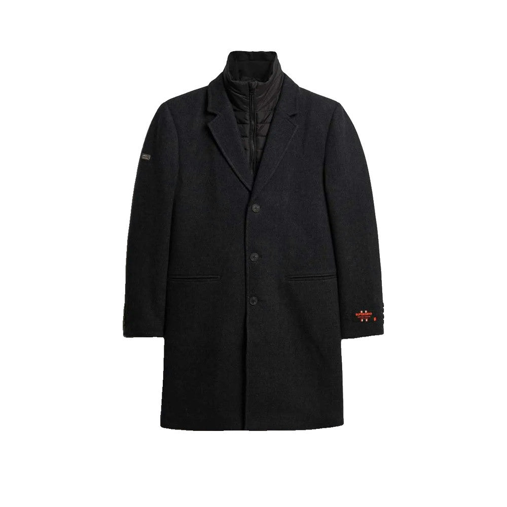 Superdry Tailored 2 In 1 Town Jacket - Veste Homme Noir