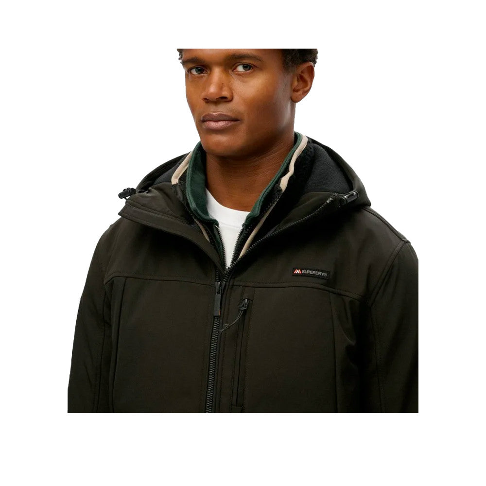 Superdry Softshell Trekker - Softshelljakke til herrer Sort