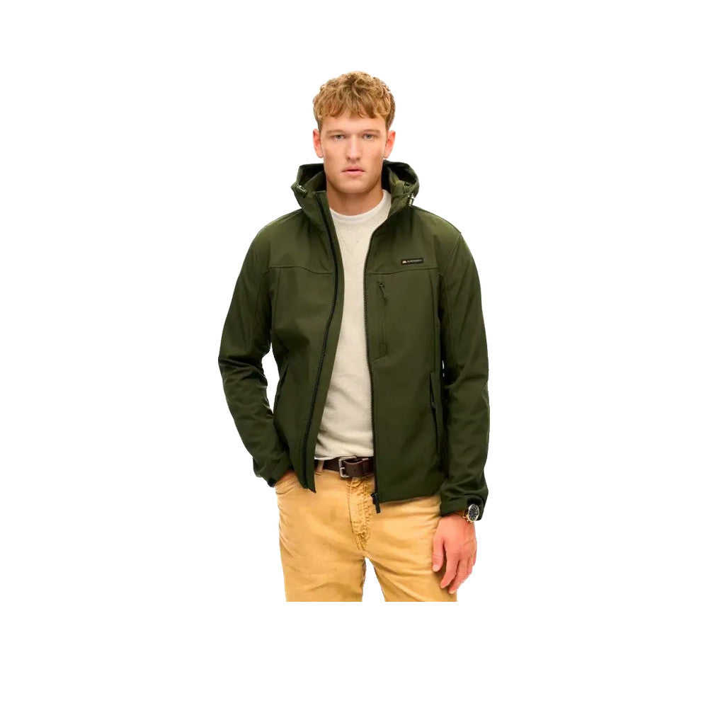 Superdry Soft Shell Trekker - Veste Softshell Homme Vert